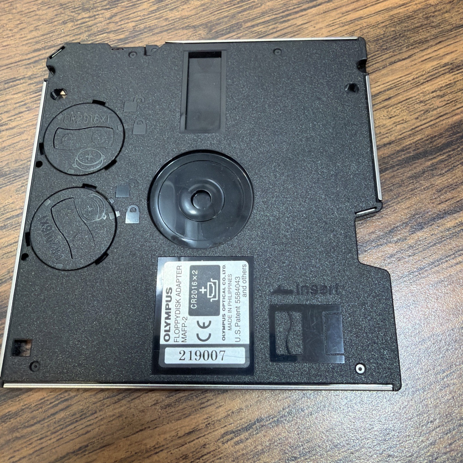 Olympus Camedia Flash Path Floppy Disk Adapter MAFP-2 w/ 3V 16MB SmartMedia Card