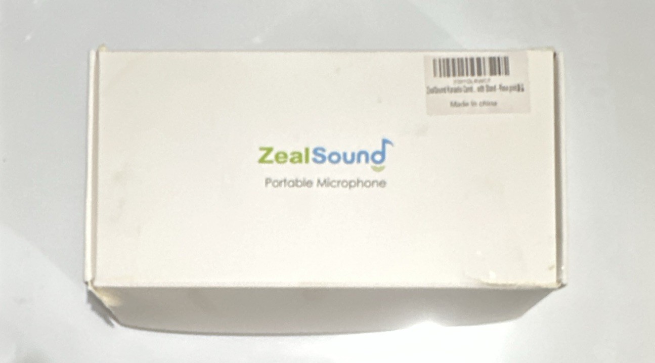 ZealSound Portable Karaoke Condenser Microphone Cardioid 3.5mm Stand Pink