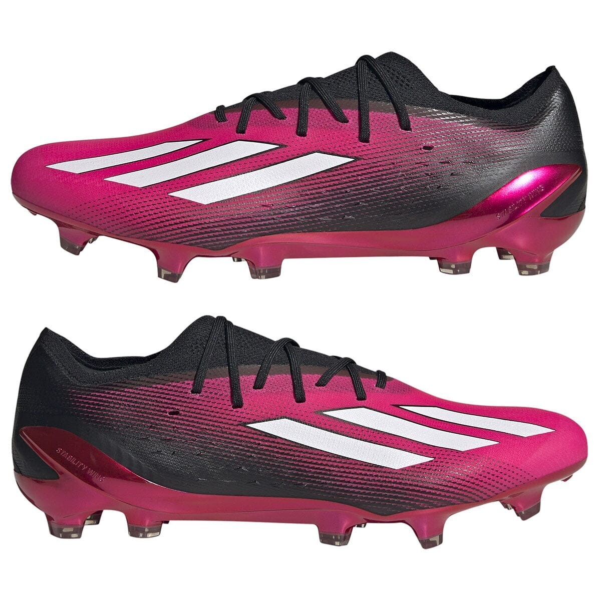 Men's Adidas X Speedportal.1 FG Soccer Cleats Pink/Black/White GZ5108 Size 13
