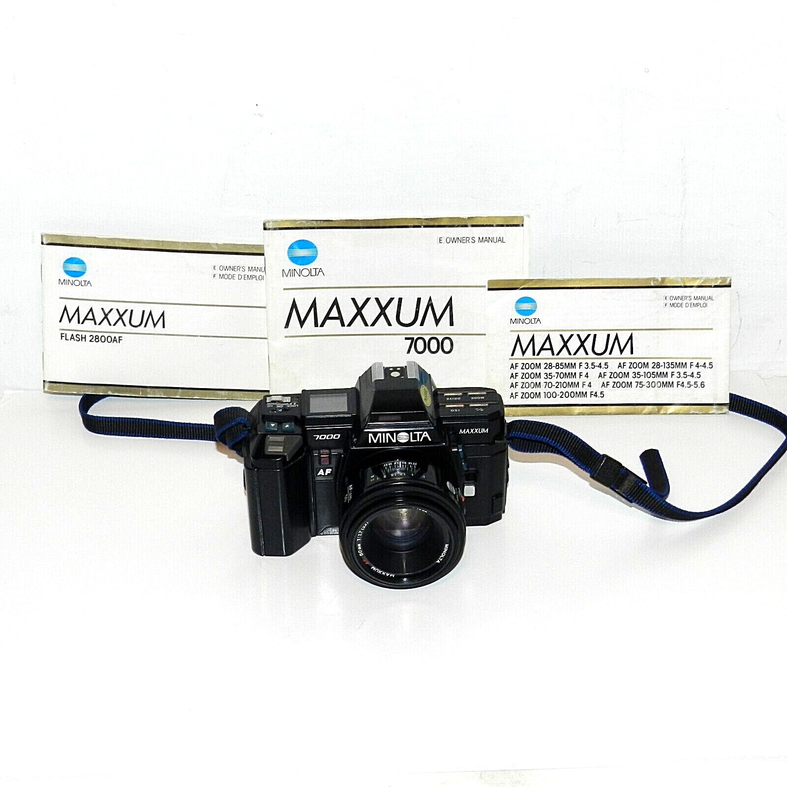 Minolta Maxxum 7000 W/ Manual Untested - As Is