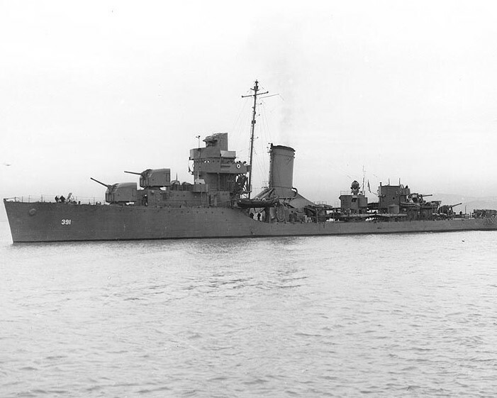 USS HENLEY 8X10 PHOTO DD-391 NAVY US USA MILITARY BAGLEY CLASS DESTROYER