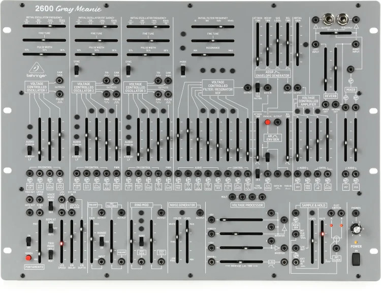 Behringer 2600 Gray Meanie Limited-Edition Analog Semi-modular Synthesizer
