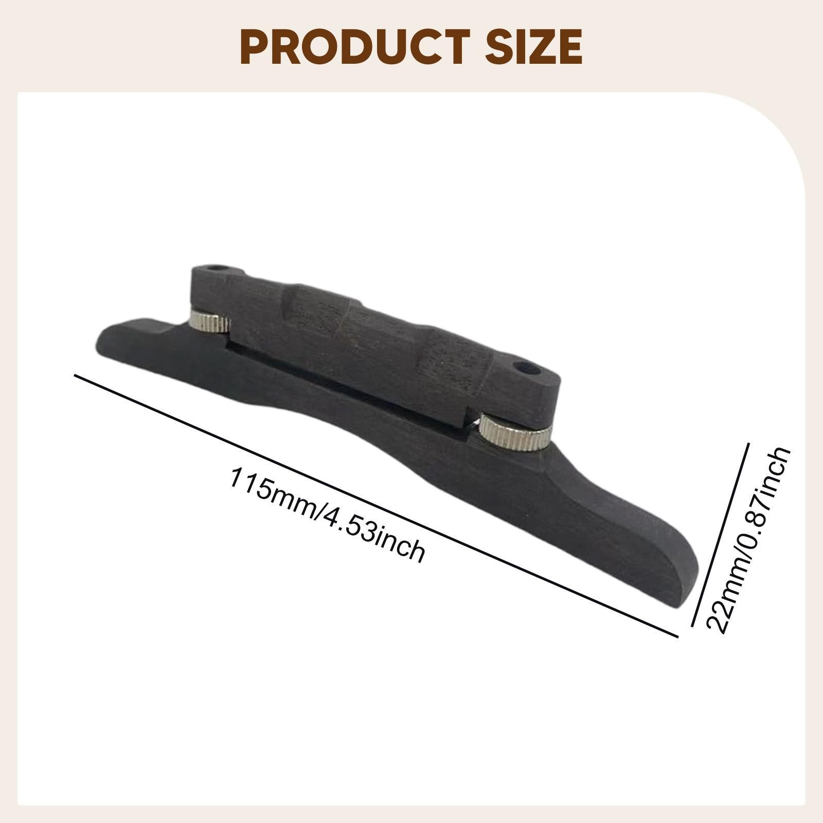 Mandolin Bridge Sturdy Professional Lightweight Practical Mandolin Accessory