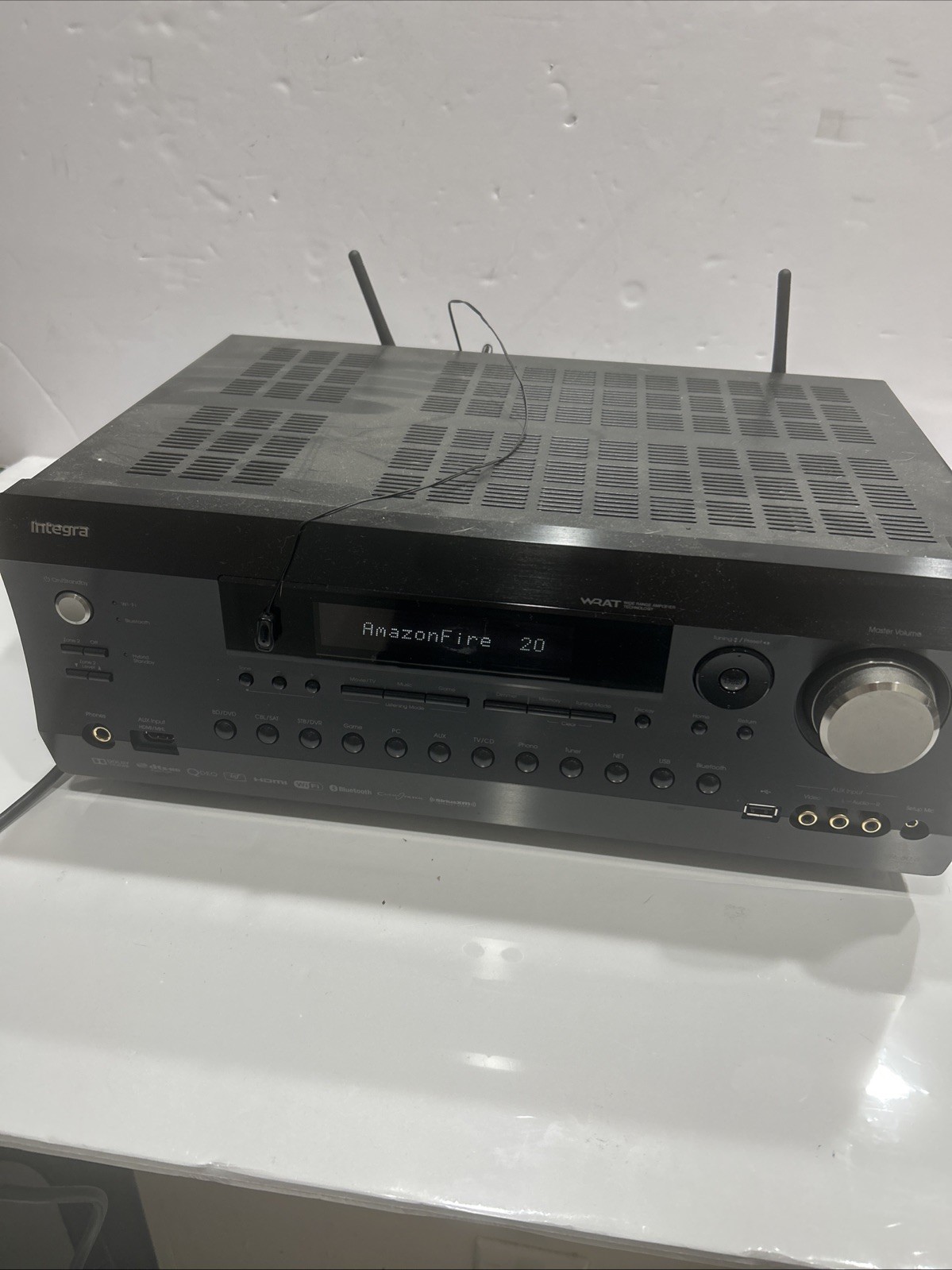 Integra DTR-30.6 7.2-Ch Network 4K 60Hz Wi-Fi Bluetooth HDMI MHL AV Receiver