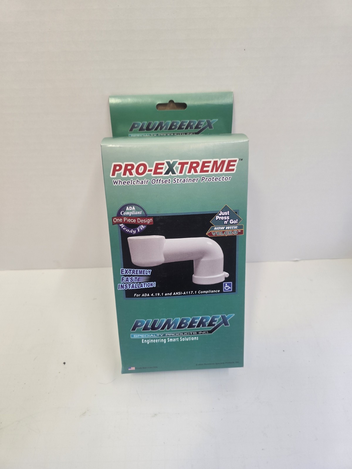 PLUMBEREX X4114, Wheelchair Offset Strainer Protector, Fits 1 1/4" Pro-Extreme S