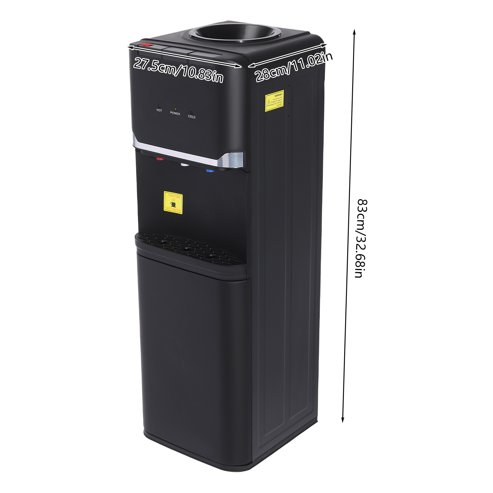 Top Loading Water Dispenser, Hot & Cold & Warm Water Dispenser, for Home Office