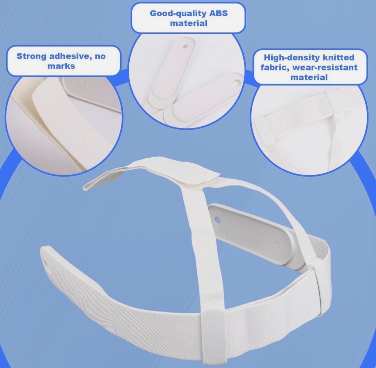 NEW! Oculus Meta Quest 3/3s Head Strap Replacement | OEM VR Adjustable Headband