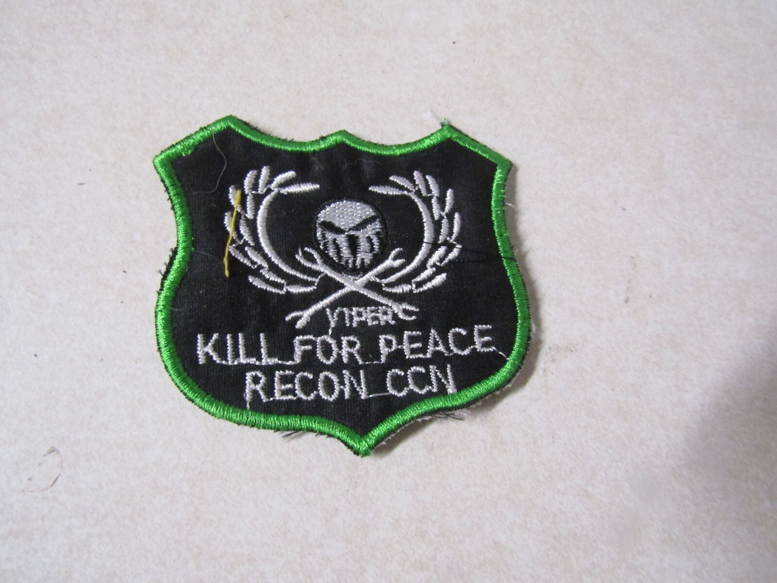 MILITARY PATCH SEW ON OLD VIETNAM ERA SPECIAL FORCES RECON TEAM RT VIPER CCN