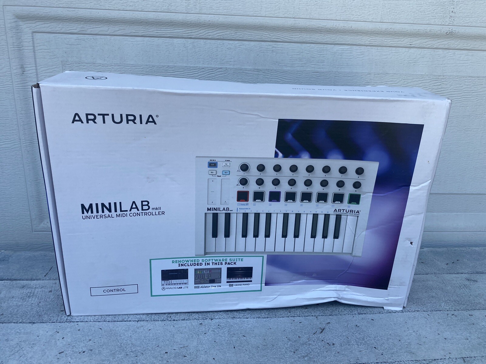 Arturia MiniLab Mk II - Portable USB-MIDI Controller Just New Open Only! Read!!