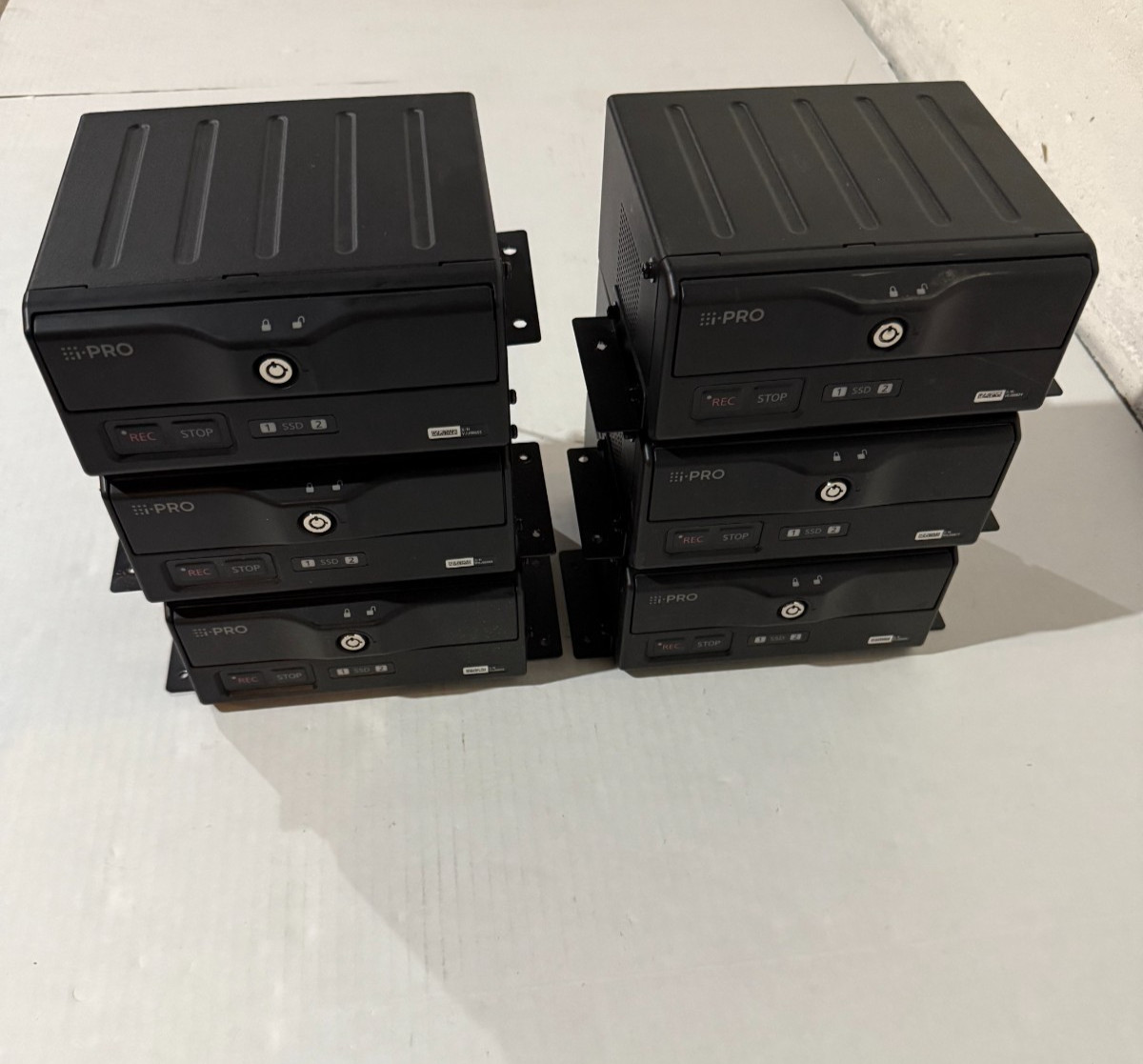 Lot of 6 Panasonic i-PRO Network Video Recorder WJ-VPU4000