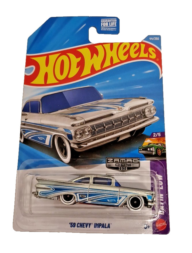 2026 Hot Wheels '59 Chevy Impala Zamac 004 Layin' Low 2/5 JJM35 44/250