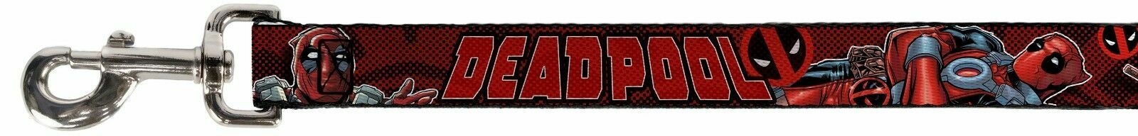 Cat or Dog Leash Licensed Marvel Comics Deadpool WDP002