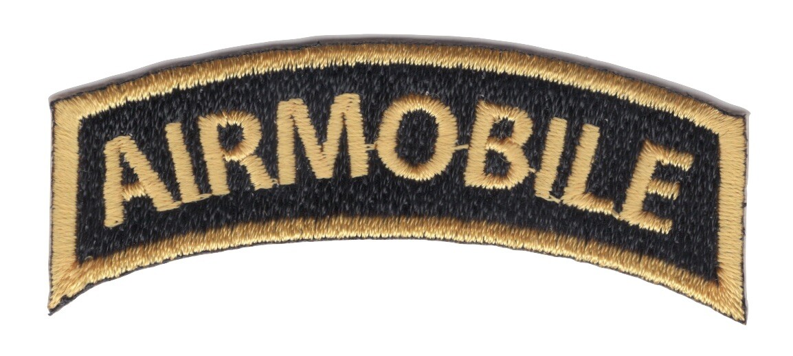 Army Airmobile Rocker Patch