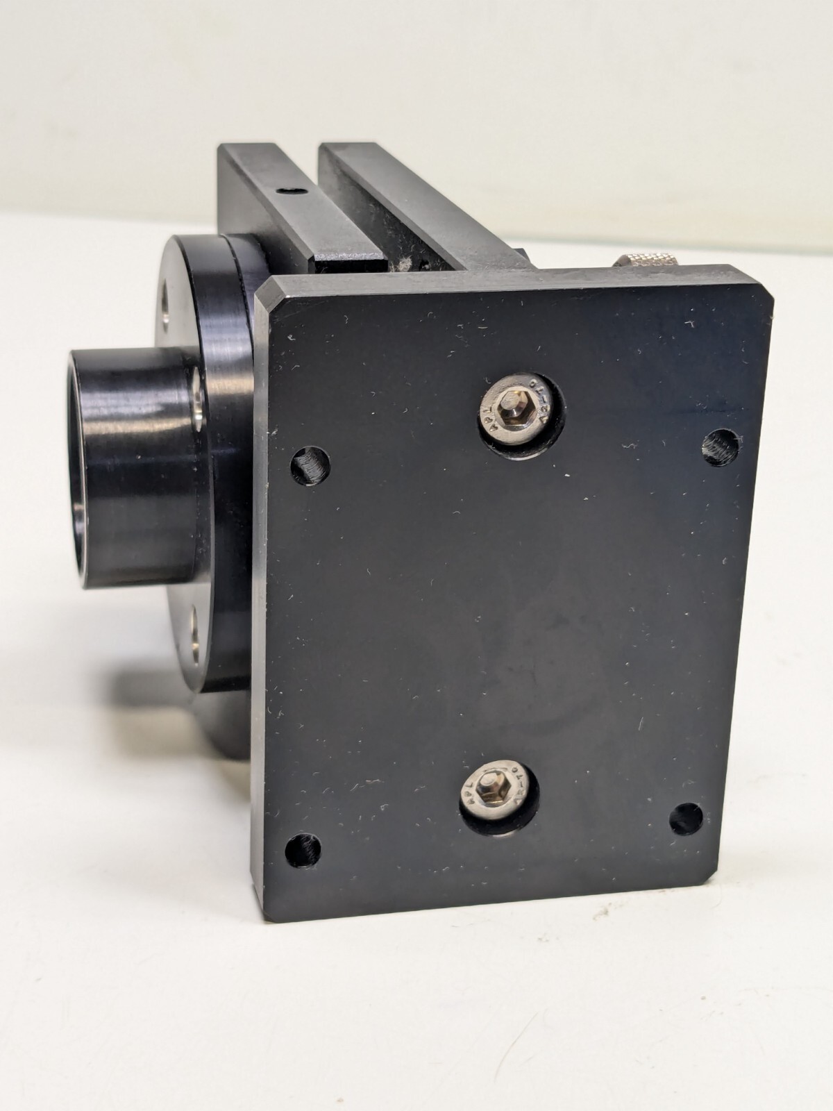 OWIS Optics Adjustable Transmitting TRANS Laser / Lens Mount - 2.5" Opening sb