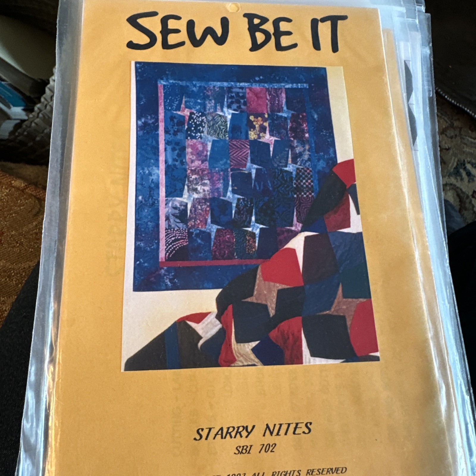 Sew Be It Quilt Pattern Starry Nites Abilene 702