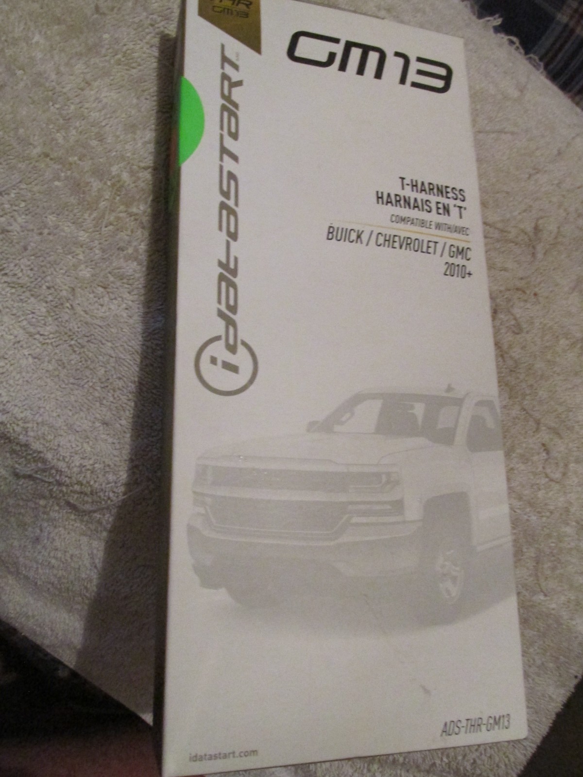 iDataStart ADS-THR-GM13 T-Harness for select GM Push-To-Start Models 2010 & UP