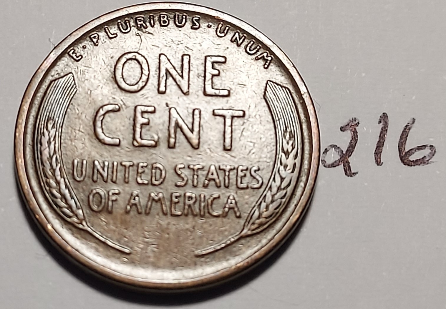 1928-D Lincoln Wheat Cent EXTREMELY FINE #216