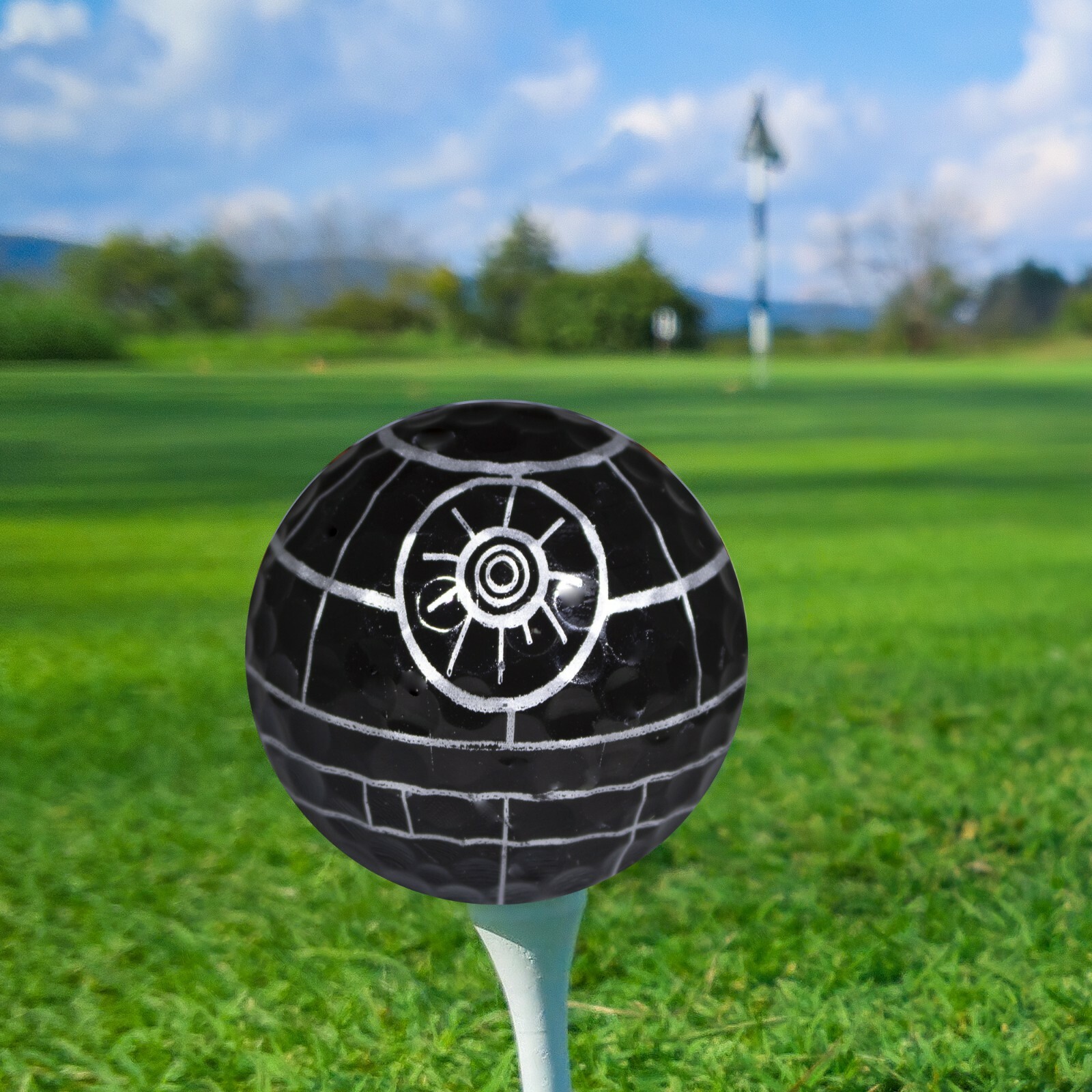 Death Star Golf Balls 12 Pack - Perfect Gift Idea