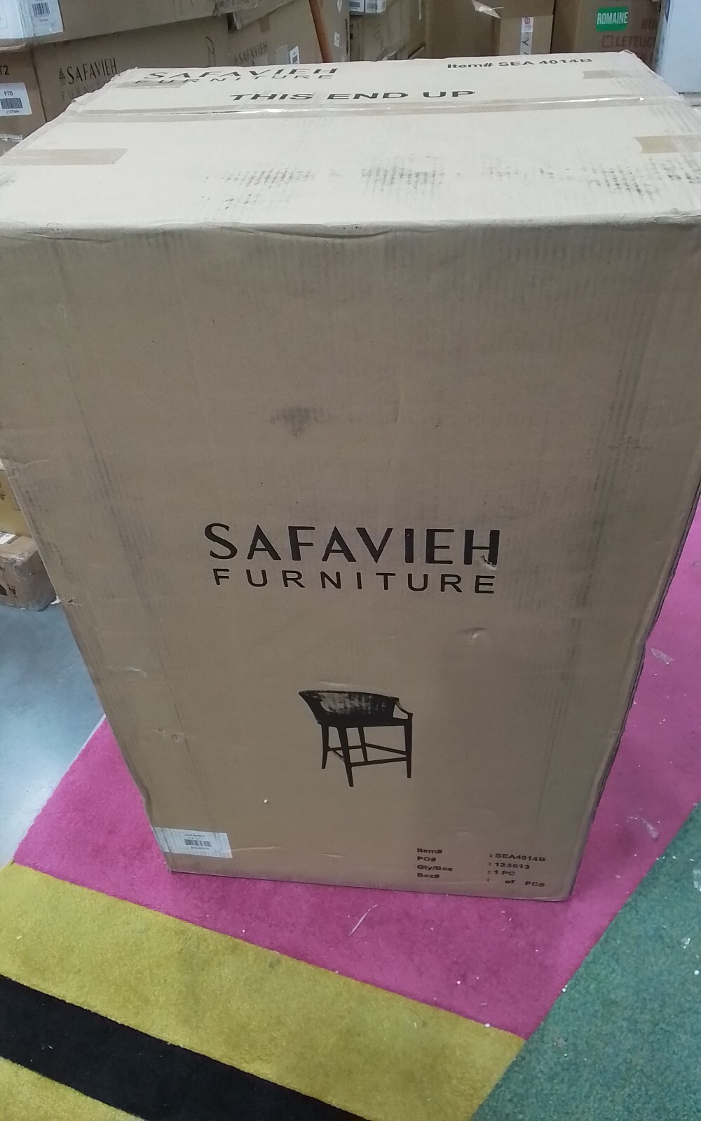 Safavieh BRANDO BARSTOOL, Reduced Price 2172739414 SEA4014B