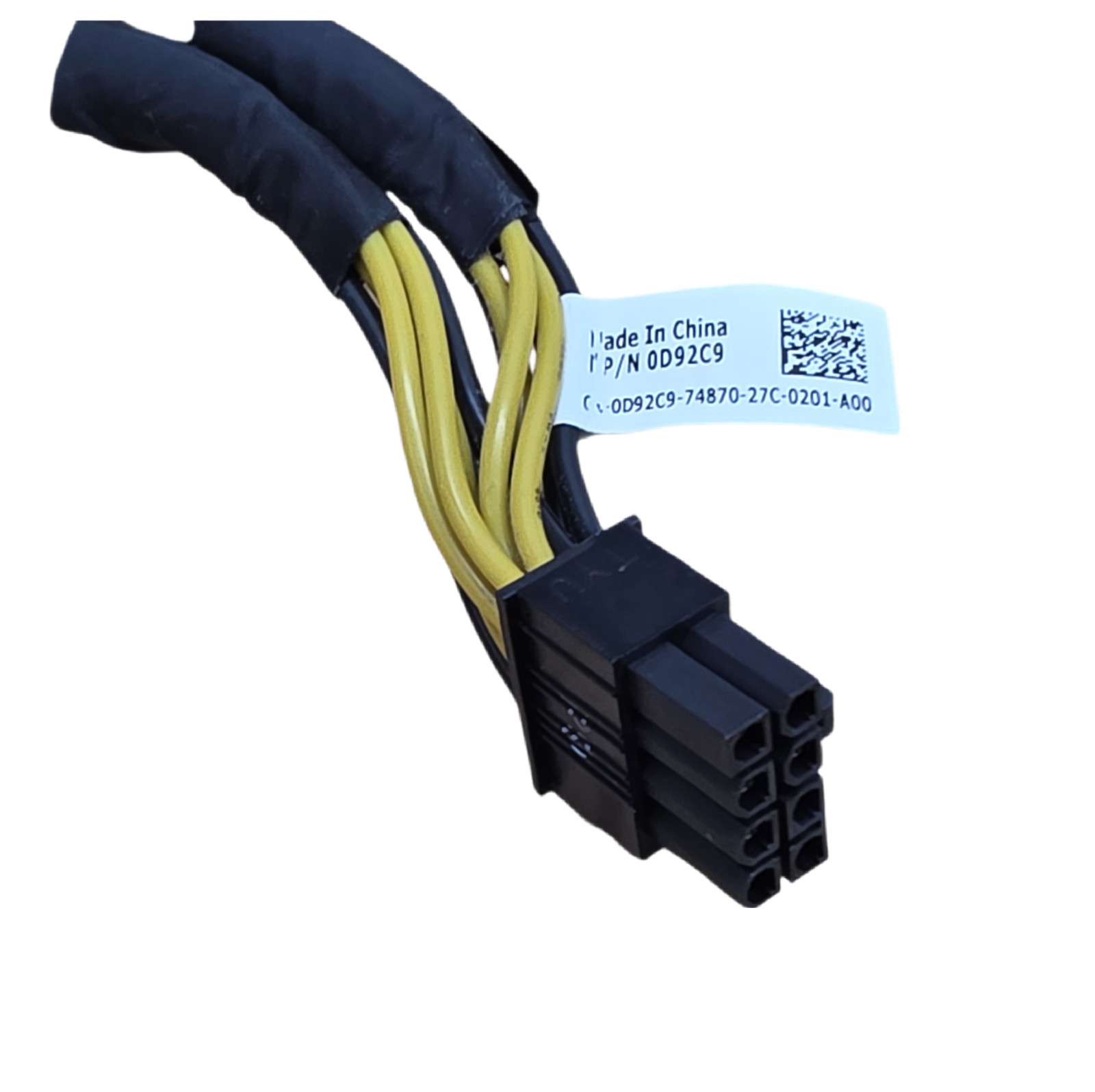 DELL PRECISION T3600 T5600 VGA GPU POWER CABLE ADAPTER 0D92C9 8PIN TO DUAL  5634
