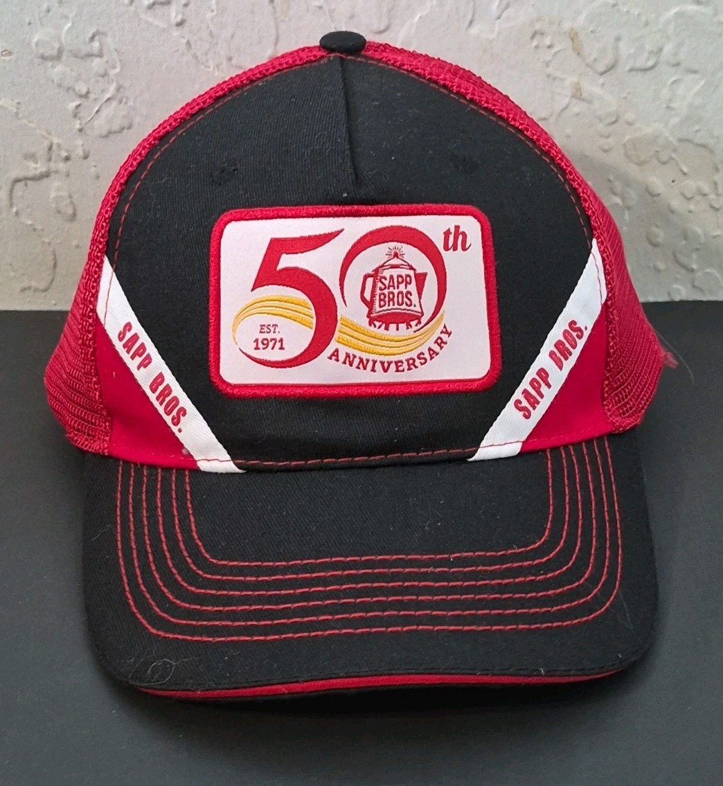 SAPP BROS 50th Anniversary Snapback  Hat Cap Trucker 1971-2021 Travel Centers