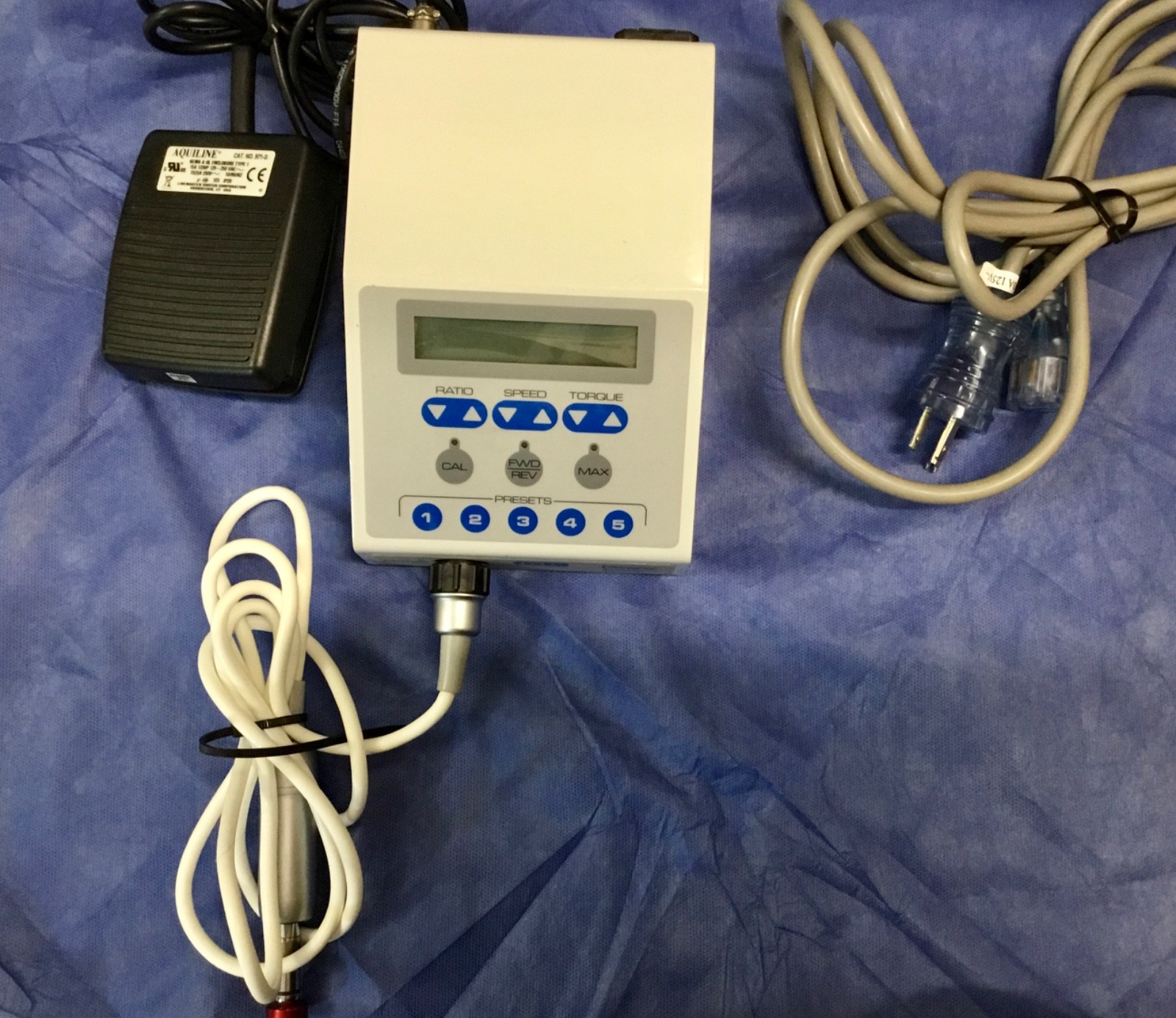 Dentsply Aseptico AEU-25 Dental/RCT/Endodontic-Motor, Handpiece, & Footpedal