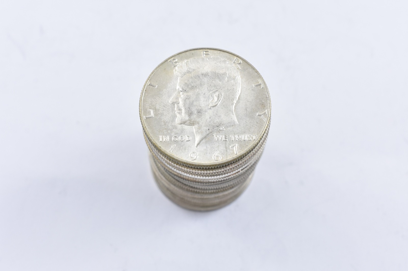 (20) 1965-1969 Kennedy BU Unc 40% Silver Roll $10 Face Lot