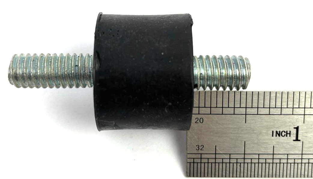 4-Rubber Vibration Noise Mounts 1/4"