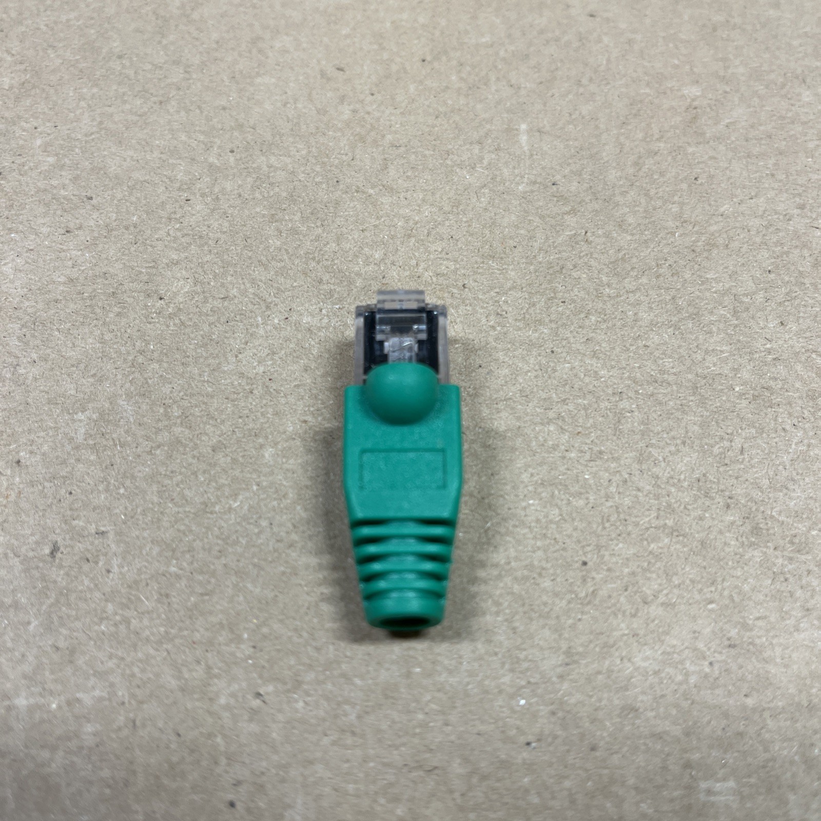 SENITNAL RJ45 BOOTED GREEN ETHERNET TERMINATOR 120-OHM DMX EOL LCTRM-RJ LUMACAN