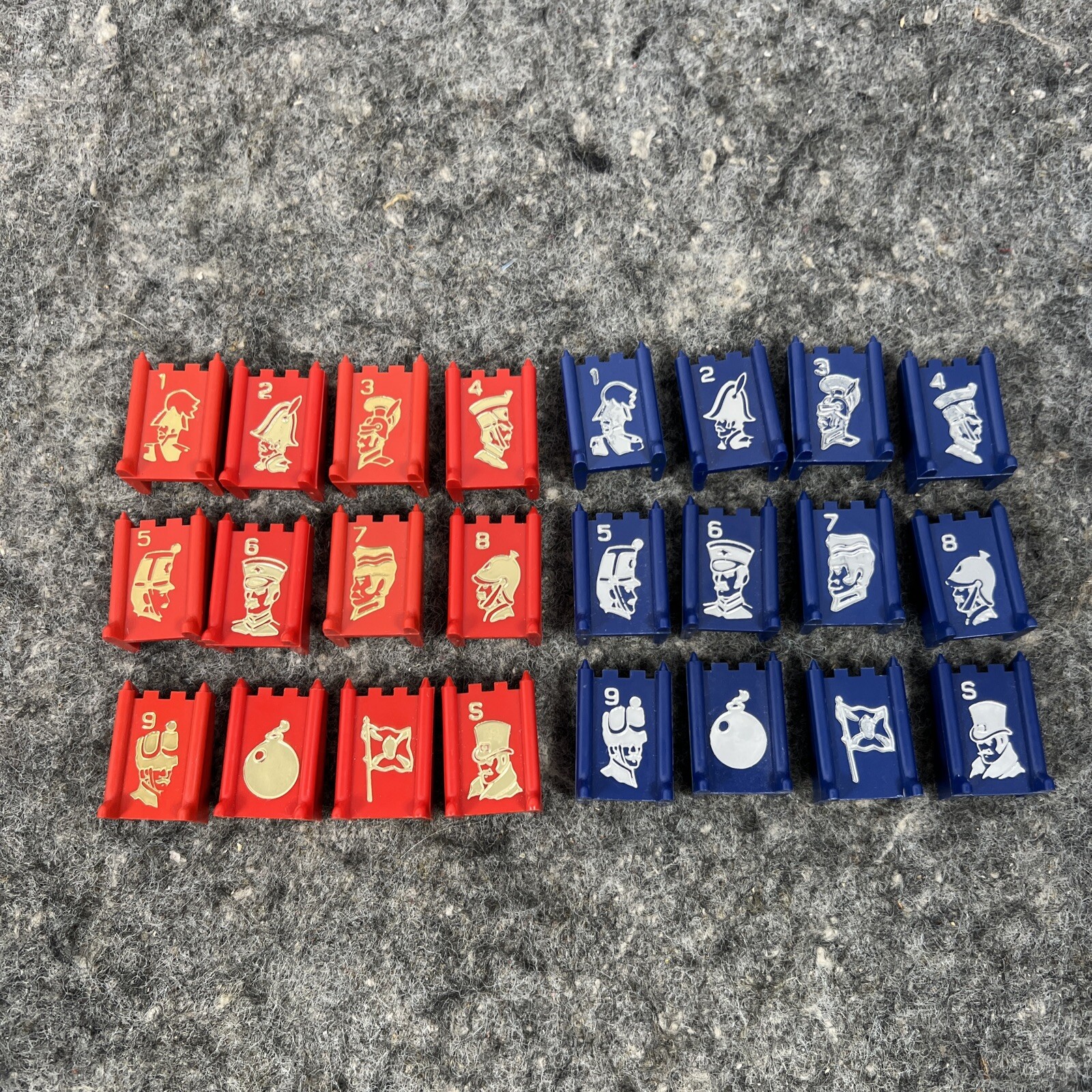 Vintage 1978 Stratego Board Game REPLACEMENT PIECES - You Pick