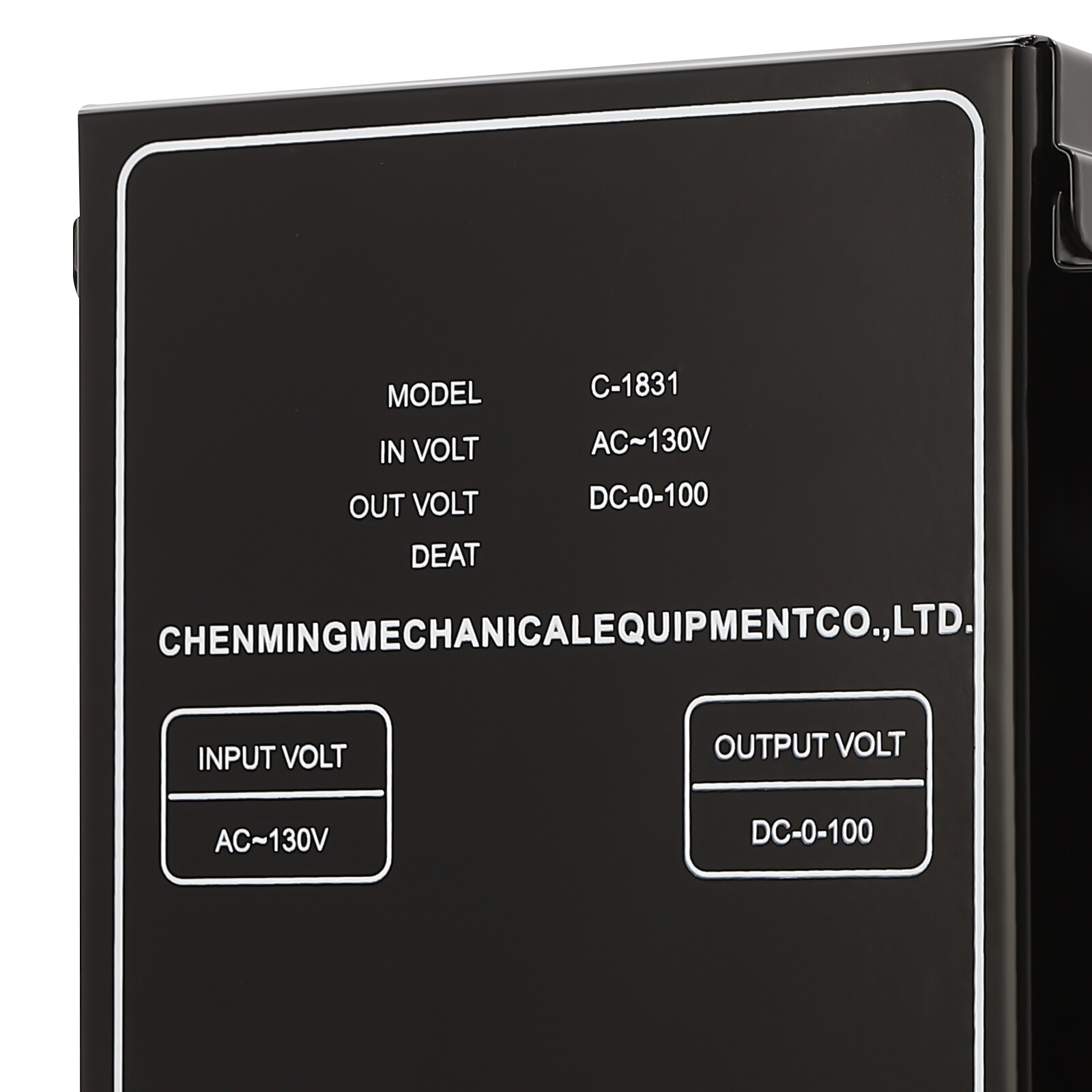 Electro Magnetic Chuck Controller 0-100V 5A DC Magnetic Force Adjustable 110VUS