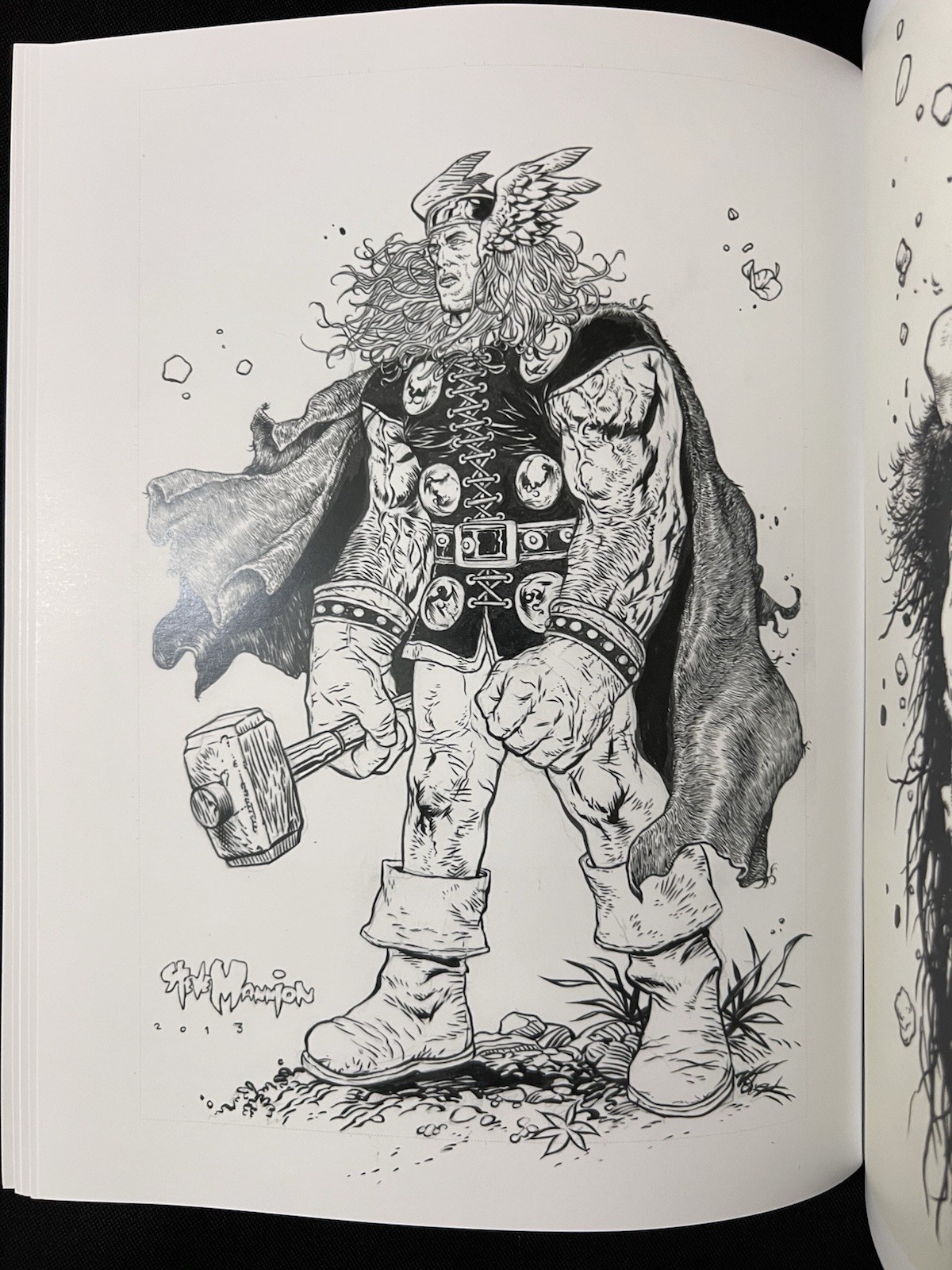 Steve Mannion Convention Special Art And Sketchbook