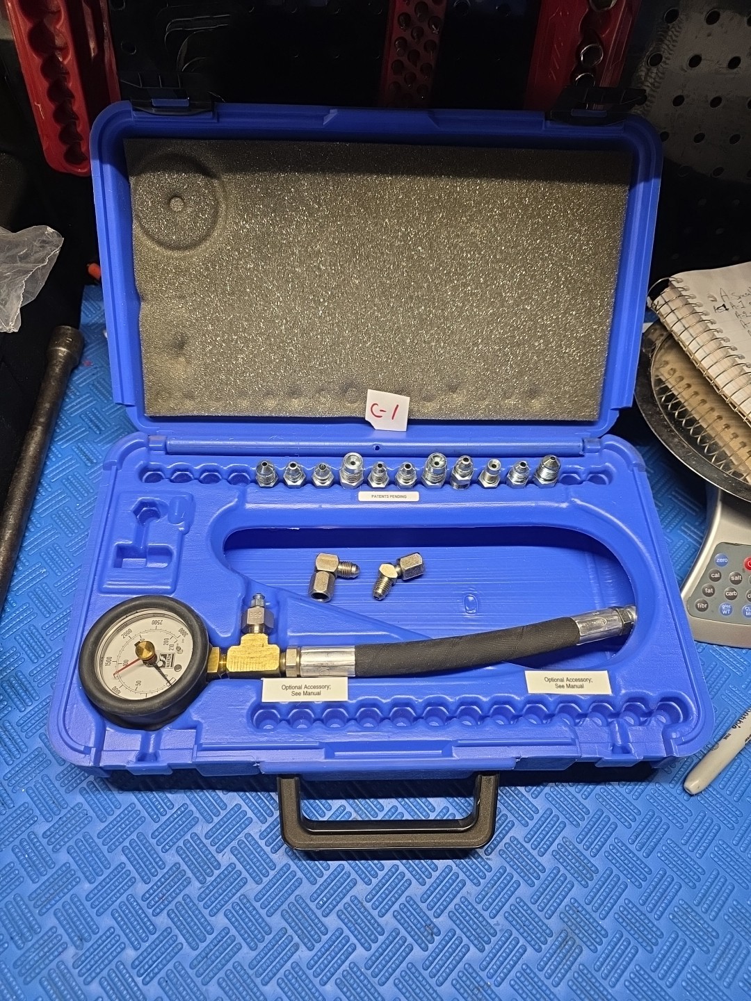 WEAKON INDUSTRIES MASTER CYLINDER PRESSURE TESTER WAEBEQ-02 -PRESSURE TESTER KIT
