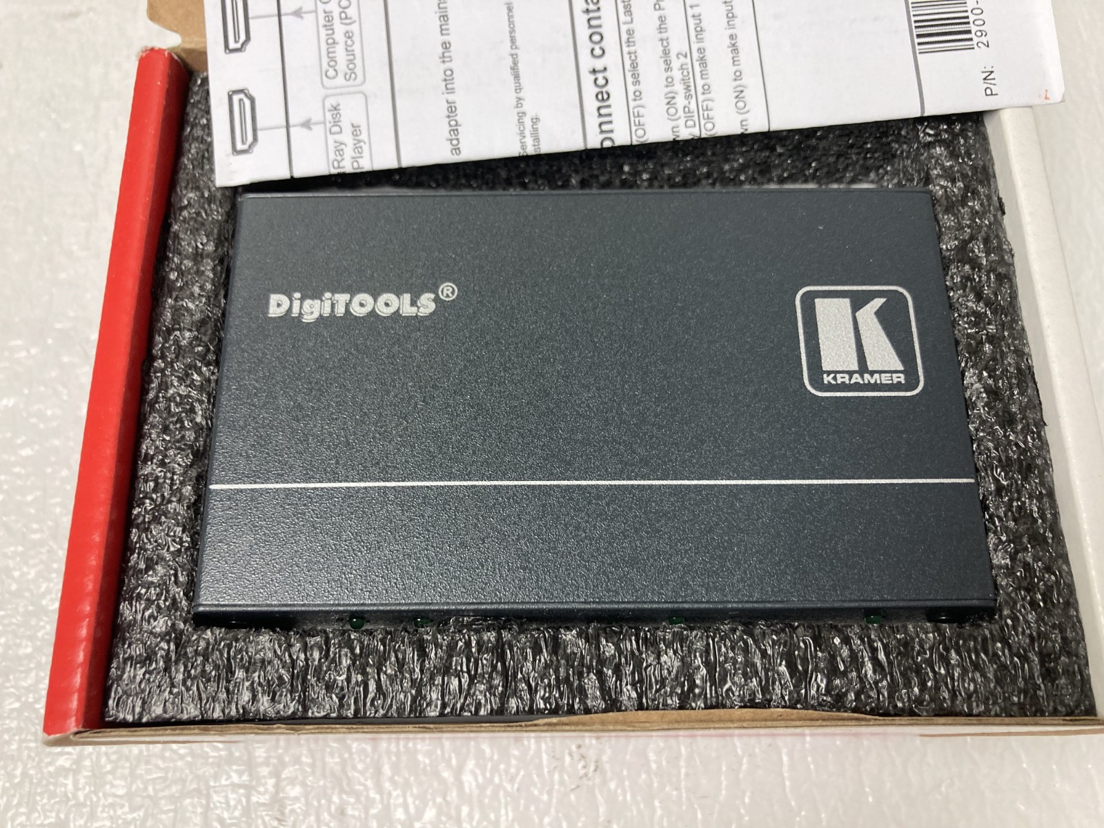 Kramer DigiTOOLS VS-211H2 Automatic HDMI Standby Switcher Open Box
