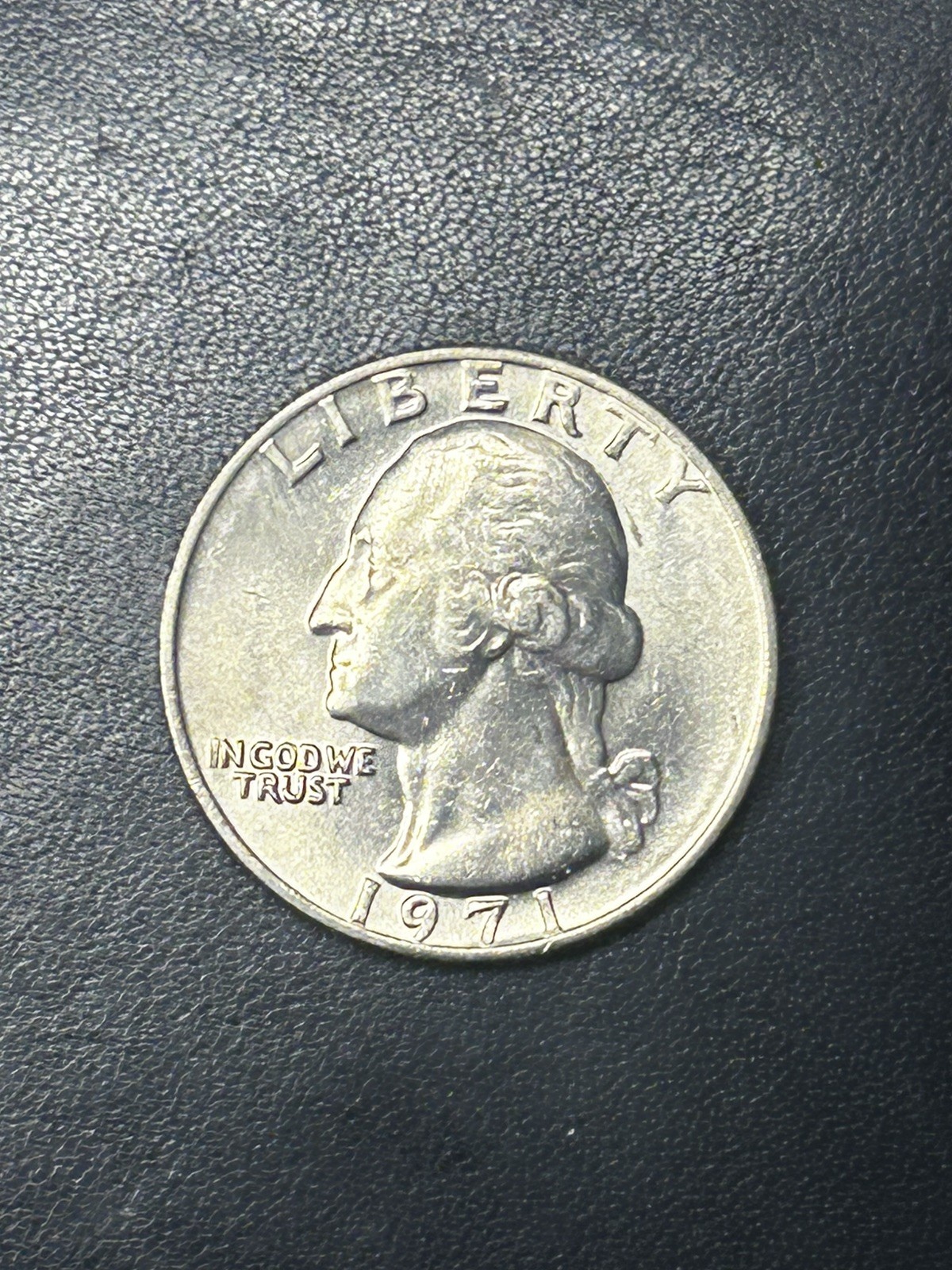 1971 P Washington Quarter Near Perfect Example Brilliant Uncirculated GEM+ #A196