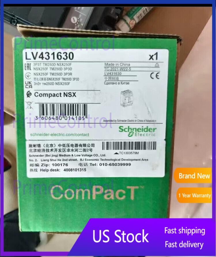 Schneider 1PCS Brand New LV431630 Molded Case Circuit Breaker Fast Ship