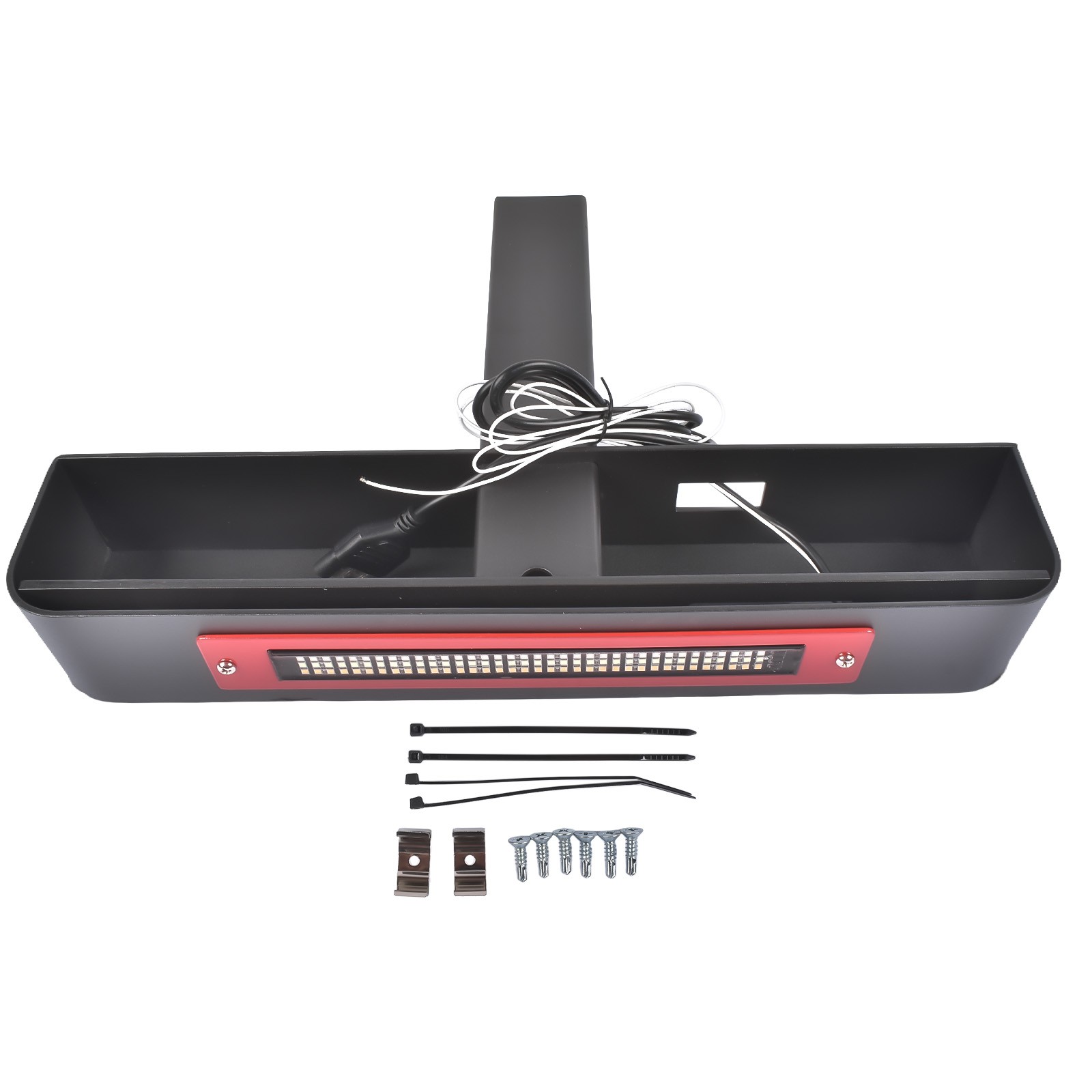 Hitch Step with Light 108 LED Lighting (6-Mode) Series Steel Hitch Bar 450 lbs