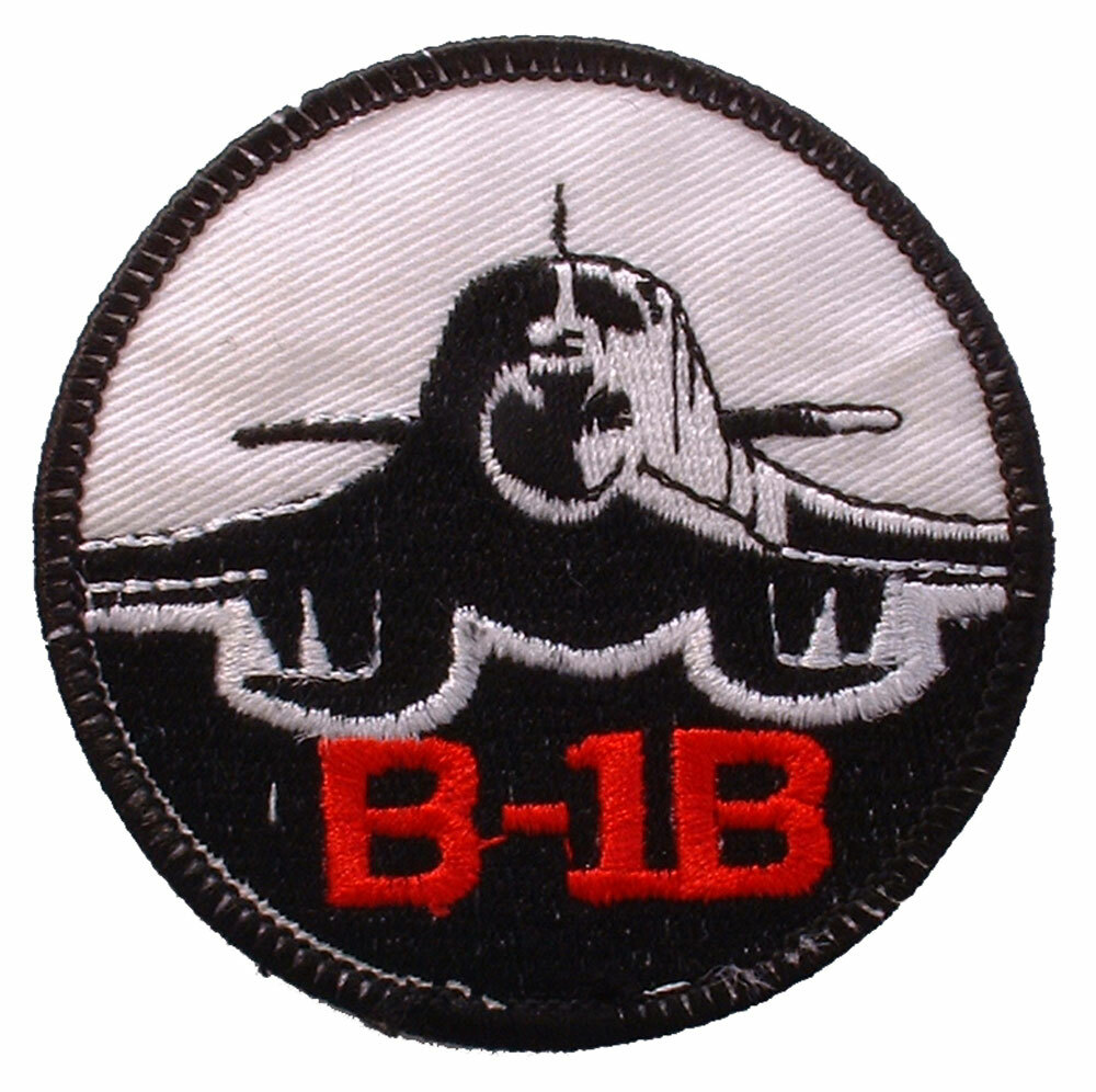 AIR FORCE B-1B BOMBER Embroidered Shoulder Patch 3" (0214)