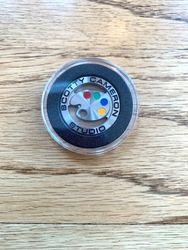 2009 Scotty Cameron Titleist Painters Palette Art Of Putting Ball Marker New PGA