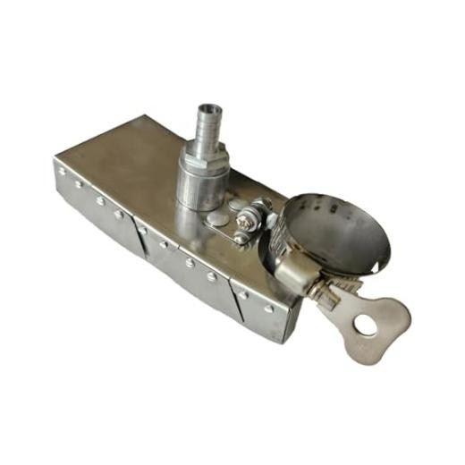 TIG Welding Trailing Shield, DIY TIG Welder Trail Cup tube inner side welding