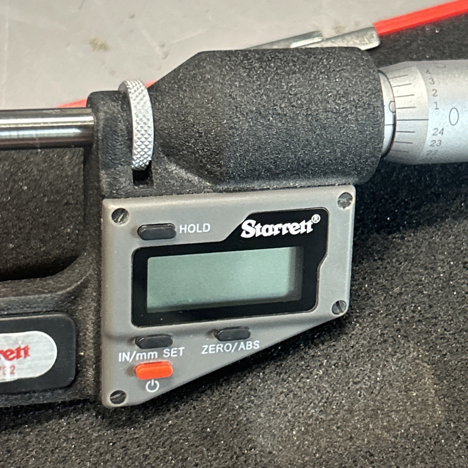 Starrett 3732XFL-1 0-1" Electronic Micrometer