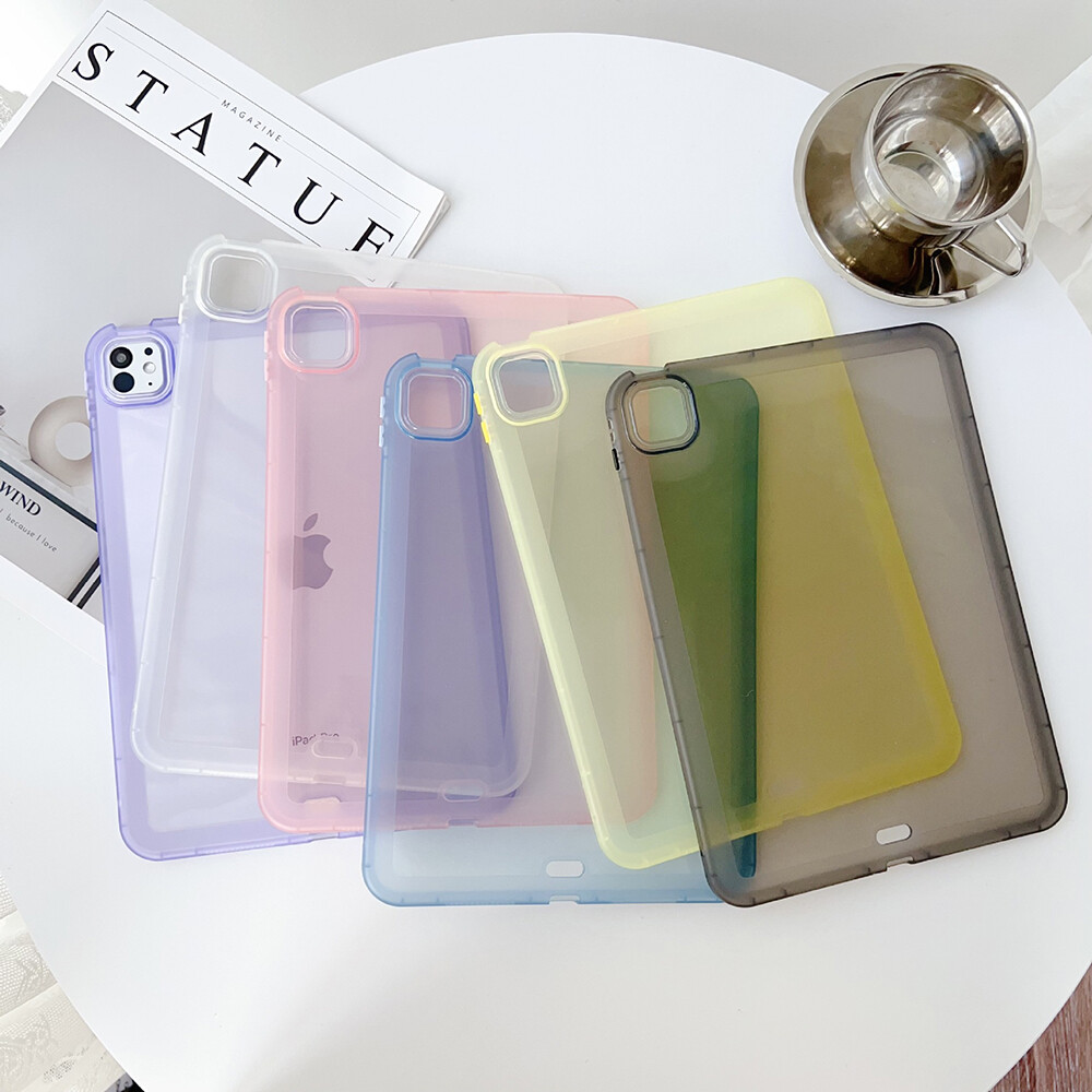 Candy Clear Case For iPad Air Pro 11/13 (2024) 10th 9th 8th 7th Shockproof Cover