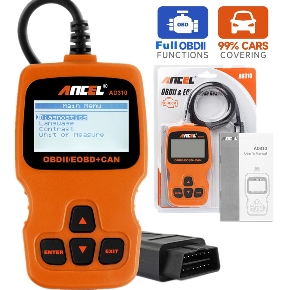 Check Engine Fault OBDII Code Reader Automotive OBD2 Scanner Car Diagnostic Tool