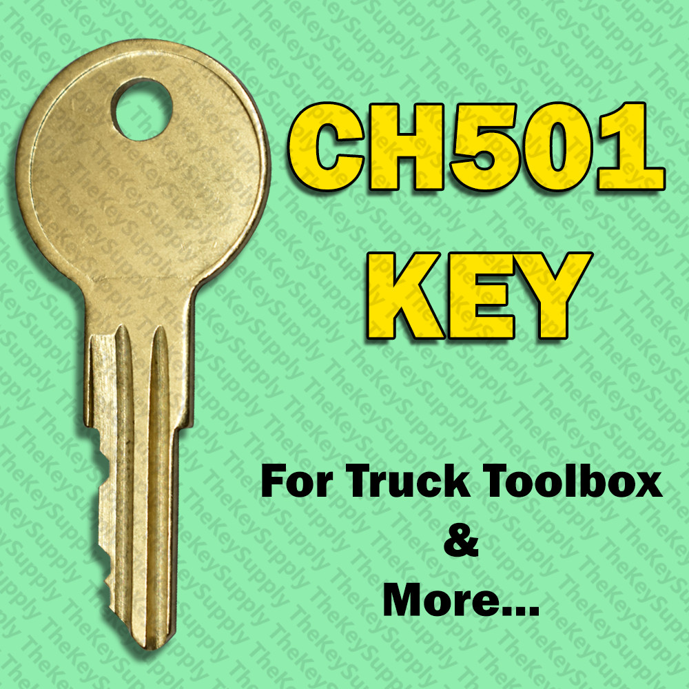 CH501 Key For Truck Tool Box and More