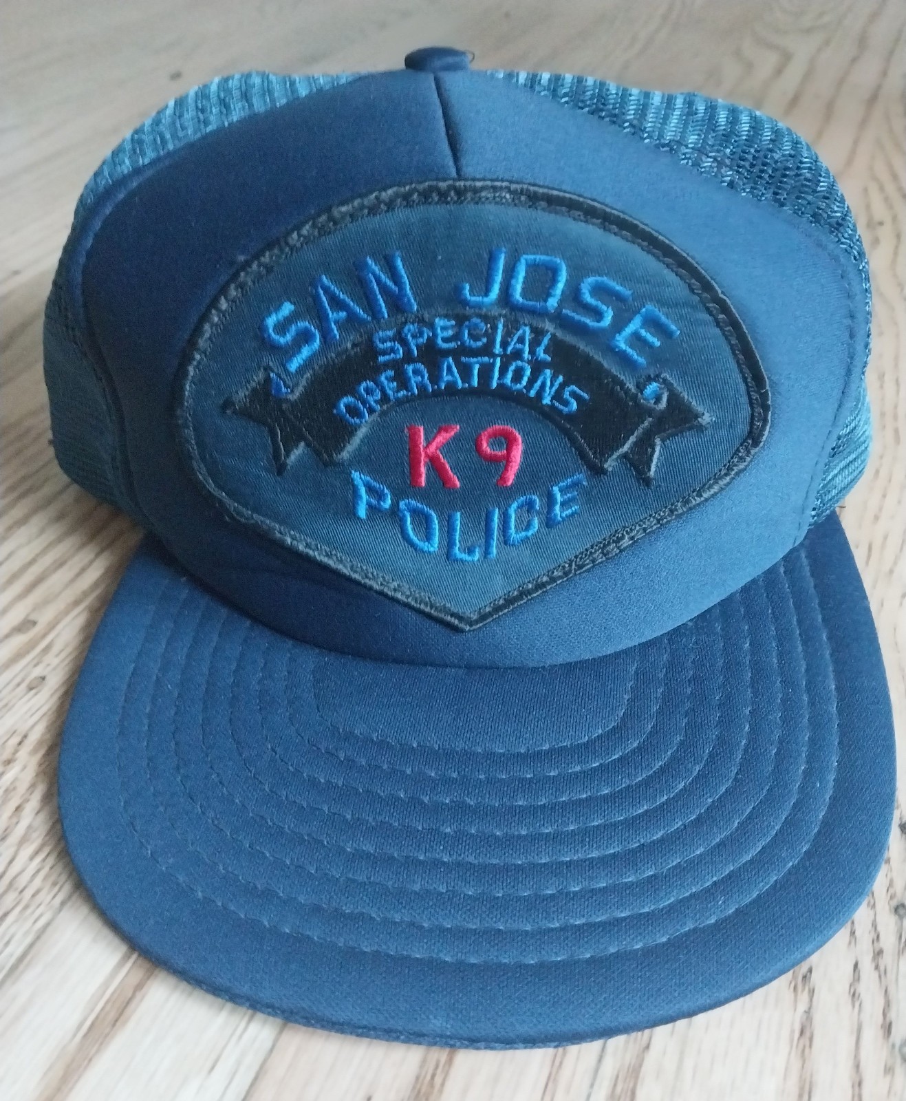 Official San Jose Police Special Operations K9 Mesh Baseball Hat Uncommon