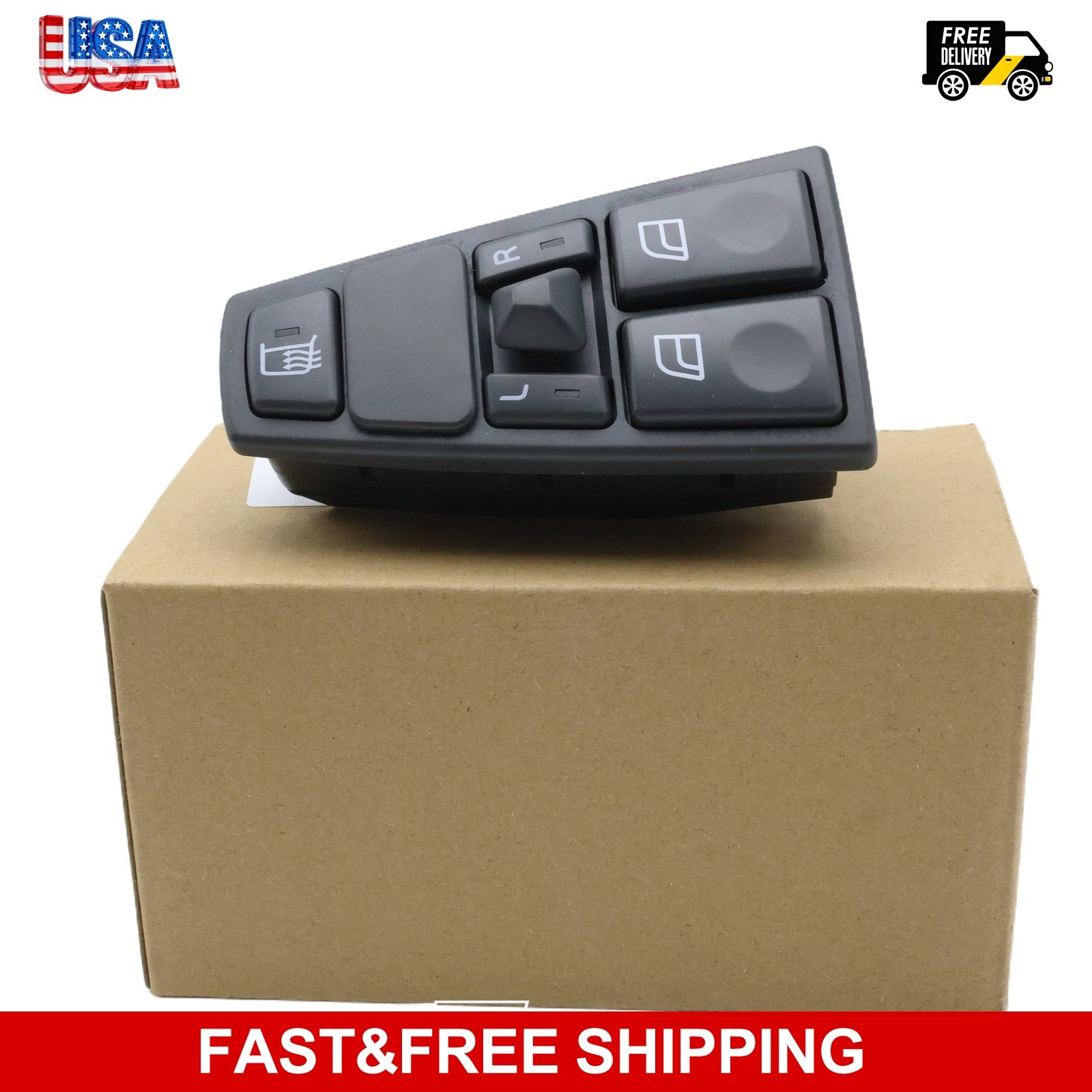 21628532 For 2005-2016 Volvo VNL Front Left Driver Side Power Window Switch