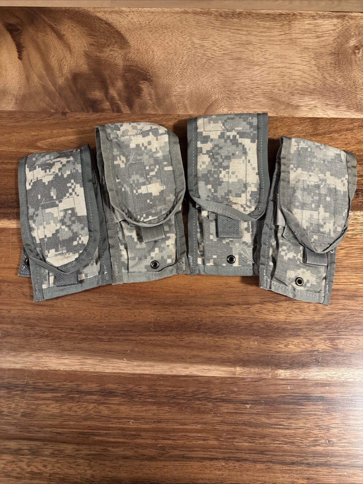 USGI UCP ACU Army Molle DOUBLE MAG Magazine Pouch For 556 Mags Tactical.