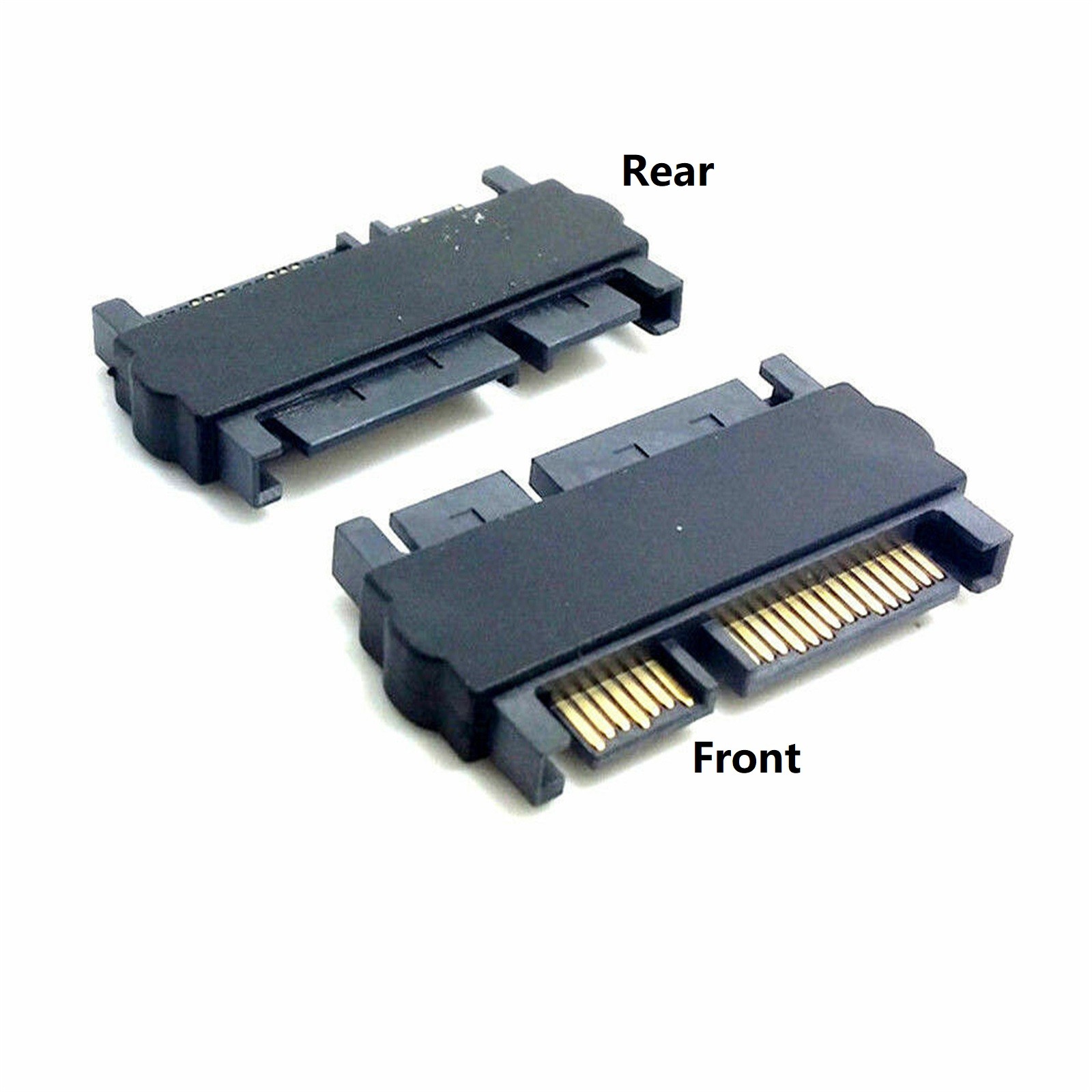 SATA 22Pin Male to SATA 22Pin Male Extension Convertor Straight Adapter Card