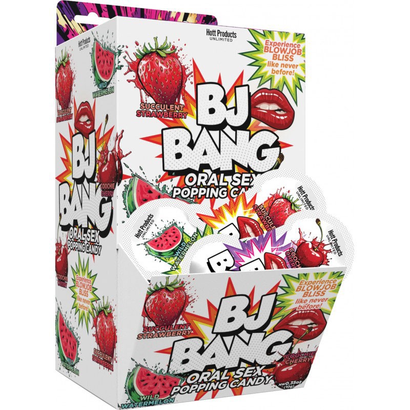 Adult Hott Products Bj Bang Oral Sex Popping Candy Display Htp3593-D