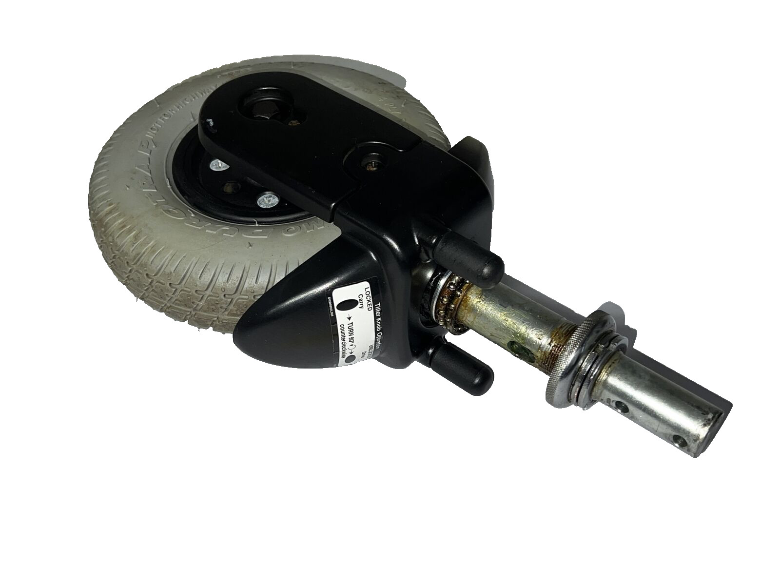 Pride Sonic Mobility Scooter FRONT WHEEL FORK BRACKET ASSEMBLY TILLER Parts